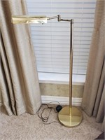 Brass Look Floor Lamp 45" Tall