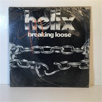HELIX BREAKING LOOSE VINYL RECORD LP