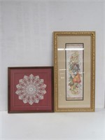 Picture + Framed Handwork