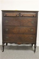 Antique Mahogany Highboy Chest of Drawers