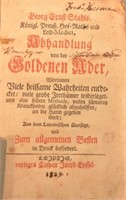 Early 18th c German Medical Book