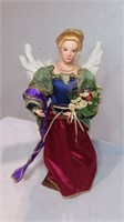 ceramic angel doll with stand