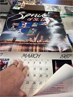 Cardinals calendars, schedule card