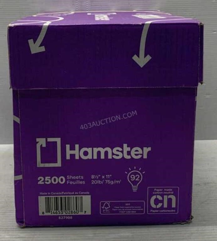 2500 Sheets of Hamster Multi Use Paper - NEW
