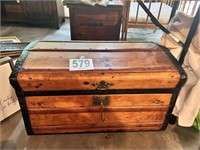 Vintage Wooden Trunk(Garage)