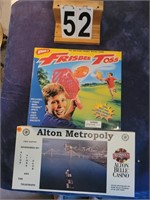 Pair of Games ~ Frisbee Toss ~ Alton Metropoly