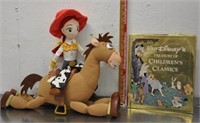 Toy Story stuffies, Disney book