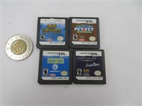 4 jeux Nintendo DS dont Age of Empires