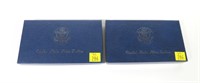2- 1983 Olympic three-piece uncirculated coin sets