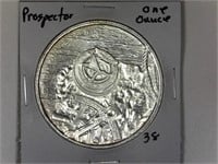 Prospector One Ounce Silver Round