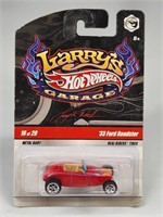 HOT WHEELS LARRY'S GARAGE '33 FORD ROADSTER NIP