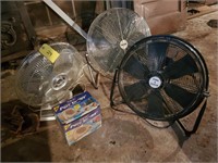 3 Fans, air purifier