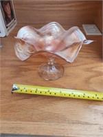 Vintage Carnival Pedestal Dish