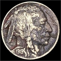 1919-D Buffalo Nickel HIGH GRADE