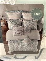 New 8pc Comforter Set King Size Sam's Club
