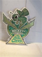 VINTAGE MICKEY'S MALT LIQUER BAR SIGN