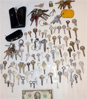 Large Lot of Assorted Keys - Doors, Padlocks, Cars