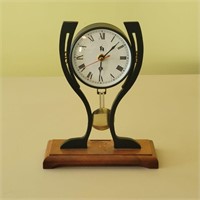 Horseshoe Mantle Clock working