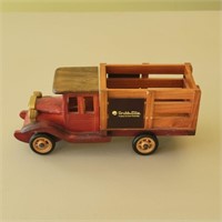 Handmade Wooden Truck 10" long