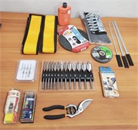 Variety of Tools & Hardware Items