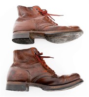 WWII US ARMY LOW QUARTER SERVICE BOOTS