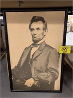 FRAMED LINCOLN PRINT