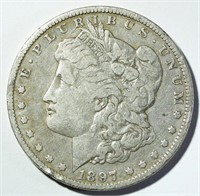 1897-O MORGAN DOLLAR VF