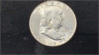 1953 Silver Franklin Half Dollar better grade