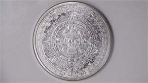 1ozt Silver .999 Mexico Aztec Calendar