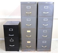 (3) Filing Cabinets