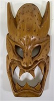 Filipino Bakunawa Tribal Carved Wooden Mask