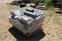 Pallet Assorted Landscape Pavers, Sizes Vary