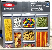 Oxo Soft Works 9 Piece Pop Container Set