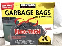 Signature Garbage Bags With Drawstring