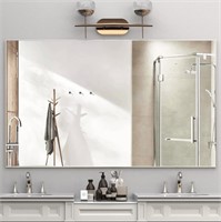 BEAUTME Bathroom Mirror 60x36 inch,Wall