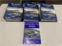 3 x BA Series Ford Dealership Repair Manuals