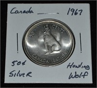 RCM 1967 .50c Silver Large Coin