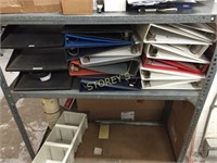 Qty of Binders & 1 File Tray