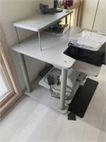 Modern Gray Computer Stand/Desk