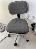 Vintage Upholstered Office Chair