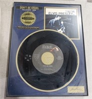 Elvis Presley"Don't Be Cruel" Record Framed.HB10C