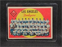 Topps #457 Los Angeles Dodgers Baseball Team Card