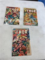 3-Thor Comics #222, 228, 245