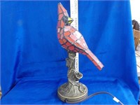 12" Cardinal lamp