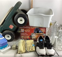 Plastic Step 2 Wagon, OS Sytems Golf Shoes with