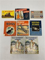 8 - small vintage books