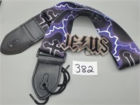 "Jesus" Belt Buckle and Guitar Strap