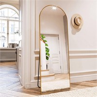 64 x21  Arched Full Length Mirror Free Standing