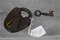 Wright Iron lever-lock W/ KEY