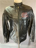 Leather Riding Jacket, "Billy Laredo" Sz S